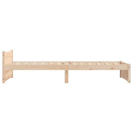 sengeramme 90x190 cm massivt træ