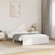 sengeramme 120x190 cm Small Double massivt træ hvid