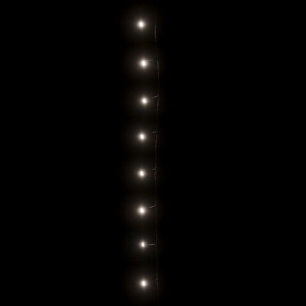LED-lyskæde med 300 LED'er 30 m PVC kold hvid lys