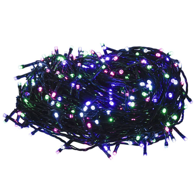 LED-lyskæde 1000 LED'er 100 m PVC pastelfarver