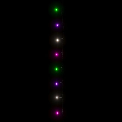 LED-lyskæde 1000 LED'er 100 m PVC pastelfarver