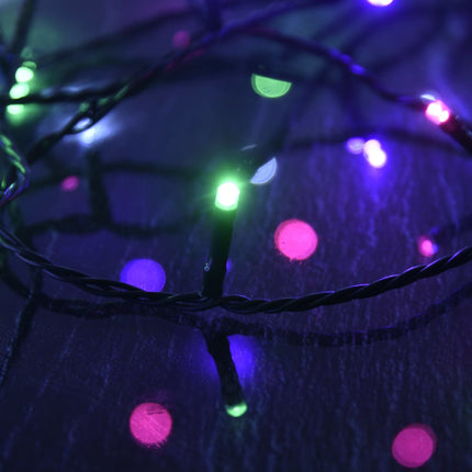LED-lyskæde 2000 LED'er 200 m PVC pastelfarver