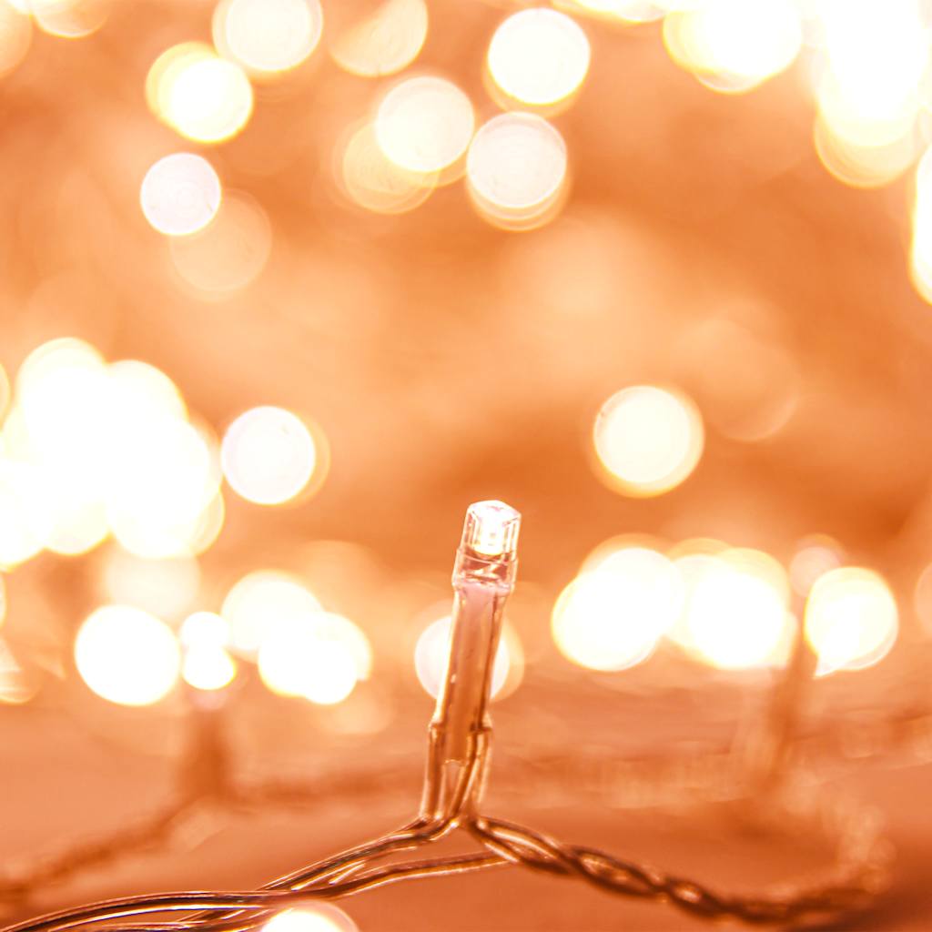 LED-lyskæde med 150 LED'er 15 m PVC varmt hvidt lys