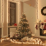 LED-lyskæde 400 LED'er 7,4 m PVC varmt hvidt lys