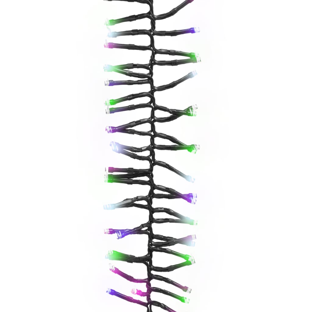 LED-lyskæde 3000 LED'er PVC pastelfarvet lys