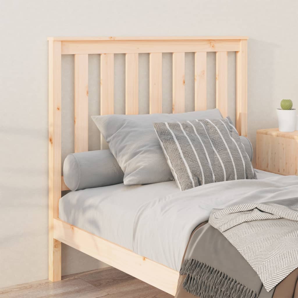 sengegærde 106x6x101 cm massivt fyrretræ
