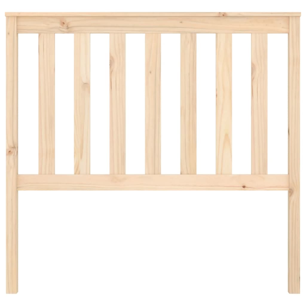 sengegærde 106x6x101 cm massivt fyrretræ