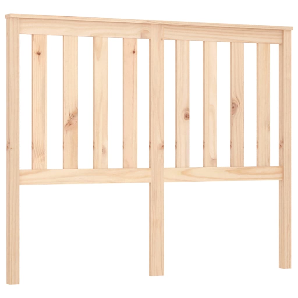 sengegærde 141x6x101 cm massivt fyrretræ