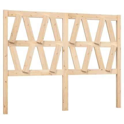 sengegærde 146x4x100 cm massivt fyrretræ