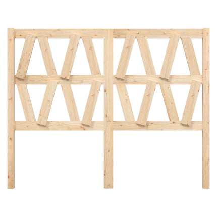 sengegærde 146x4x100 cm massivt fyrretræ