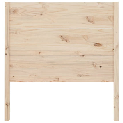 sengegærde 81x4x100 cm massivt fyrretræ