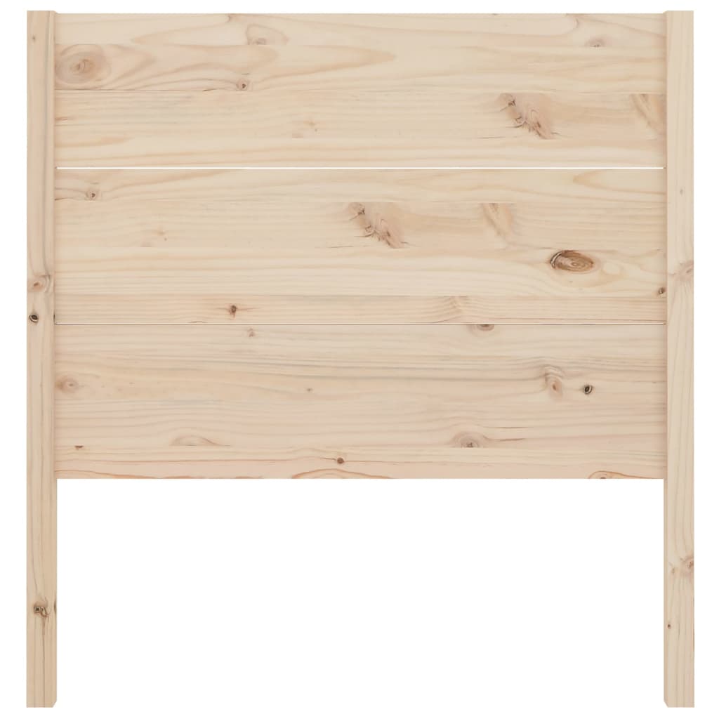 sengegærde 106x4x100 cm massivt fyrretræ