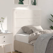 sengegærde 106x4x100 cm massivt fyrretræ hvid
