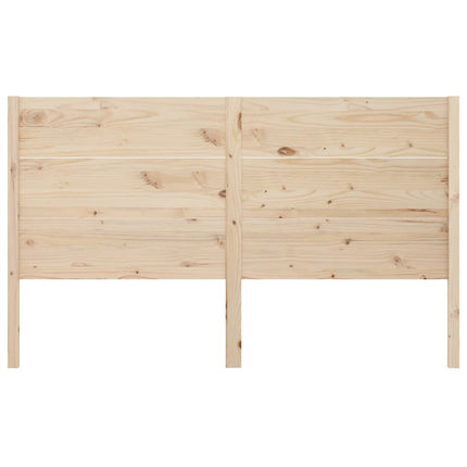 sengegærde 141x4x100 cm massivt fyrretræ