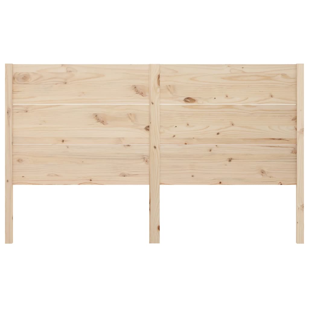 sengegærde 166x4x100 cm massivt fyrretræ