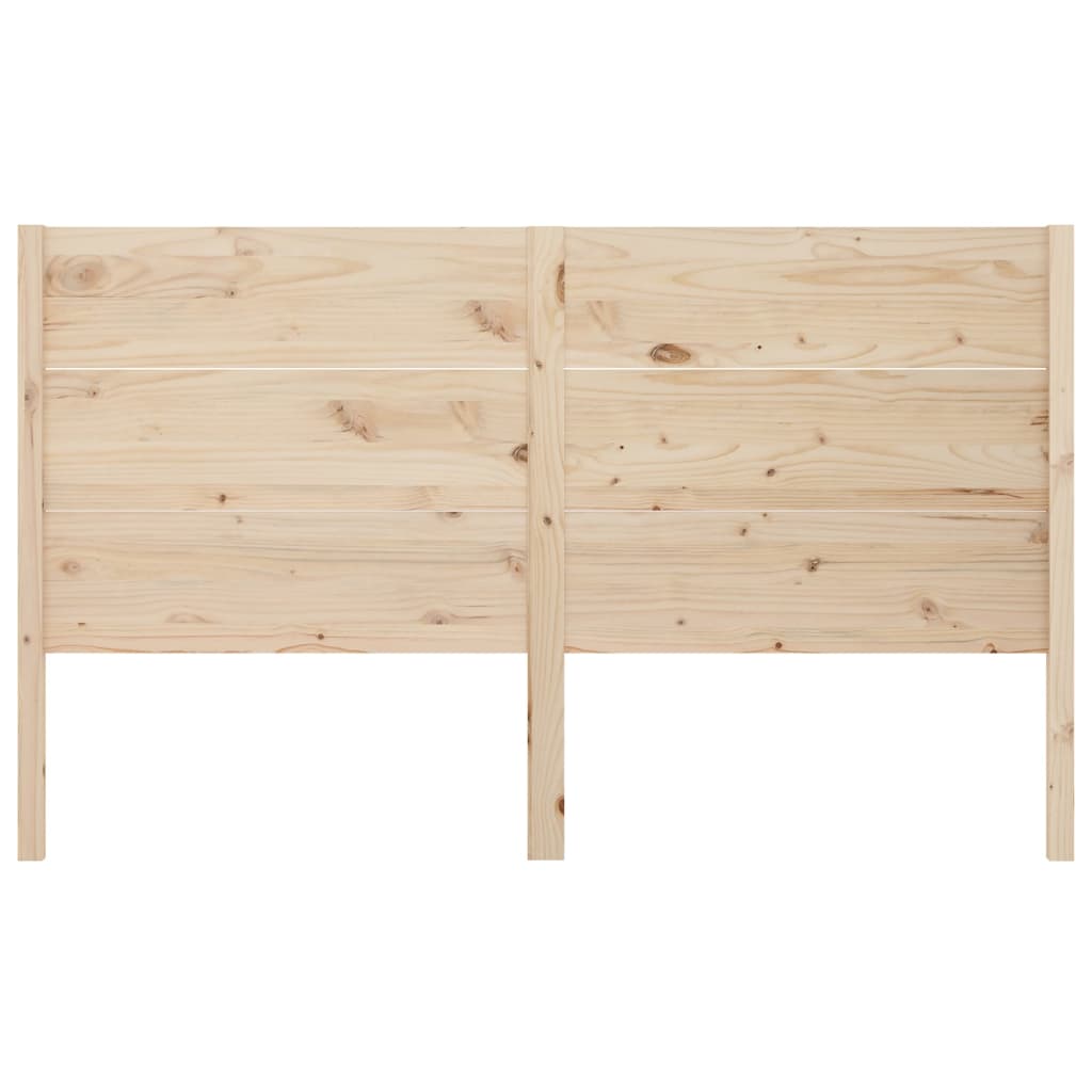 sengegærde 206x4x100 cm massivt fyrretræ