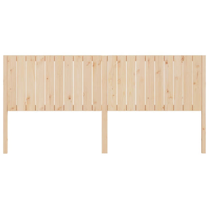 sengegavl 205,5x4x100 cm massivt fyrretræ