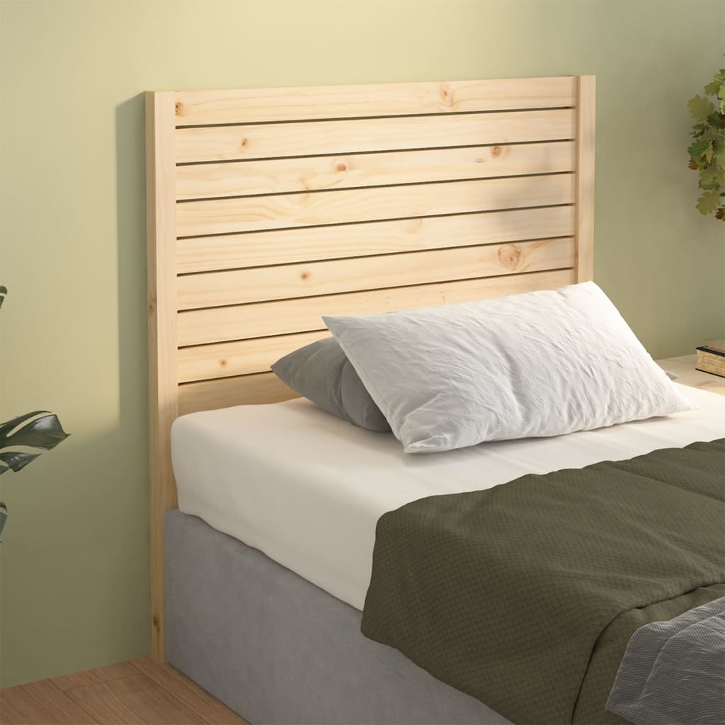 sengegærde 81x4x100 cm massivt fyrretræ