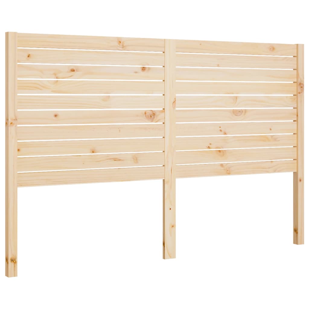sengegærde 126x4x100 cm massivt fyrretræ