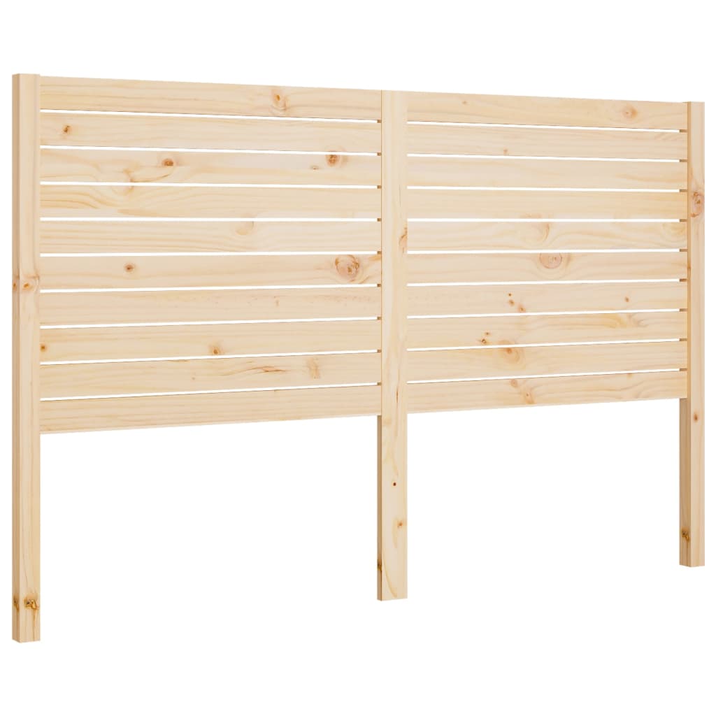 sengegærde 166x4x100 cm massivt fyrretræ