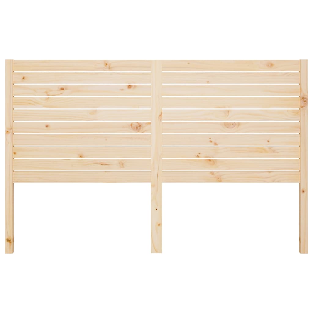 sengegærde 166x4x100 cm massivt fyrretræ