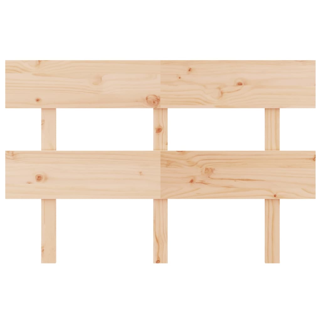 sengegærde 124x3x81 cm massivt fyrretræ