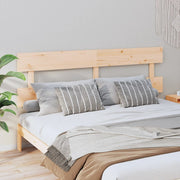 sengegærde 204x3x81 cm massivt fyrretræ