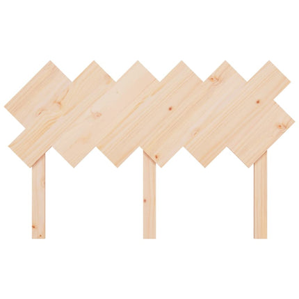 sengegavl 132x3x81 cm massivt fyrretræ