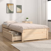 sengeramme med skuffer 75x190 cm Small Single