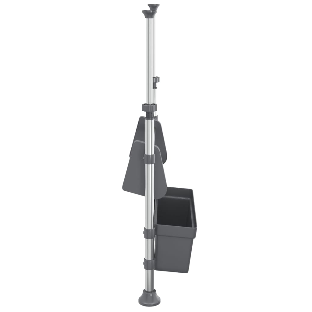 justerbart køkkenstativ aluminium