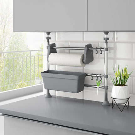 justerbart køkkenstativ aluminium