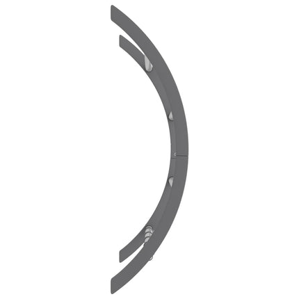 håndklædeholder med kroge 56x16x72 cm aluminium sølvfarvet