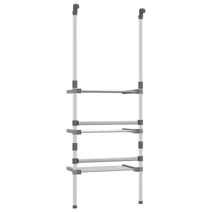 hængende tørrestativ 3 niveauer aluminium