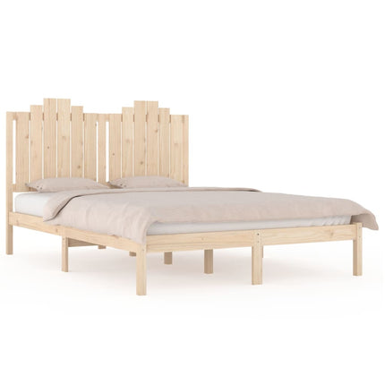 sengeramme 140x200 cm massivt fyrretræ