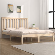 sengeramme 135x190 cm massivt fyrretræ