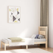 sengeramme 75x190 cm massivt fyrretræ
