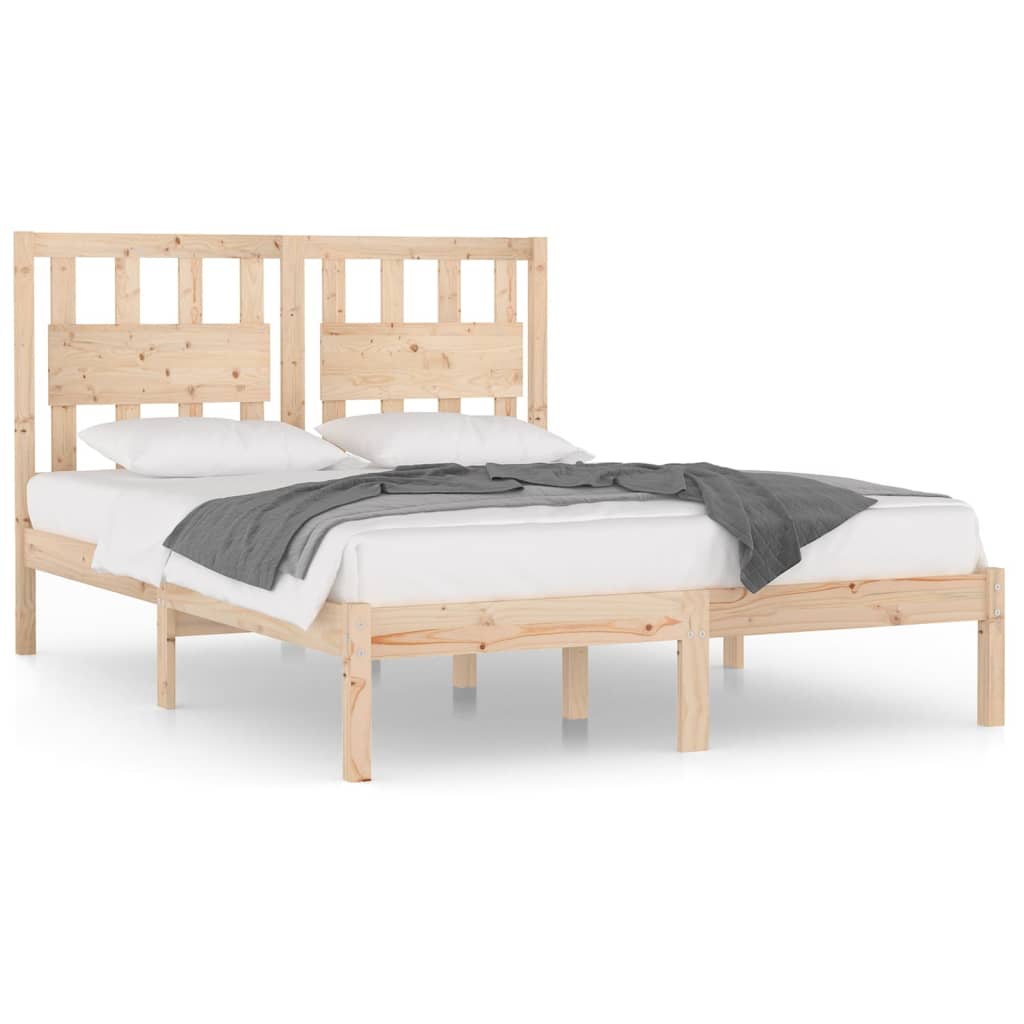 sengeramme 180x200 cm massivt fyrretræ