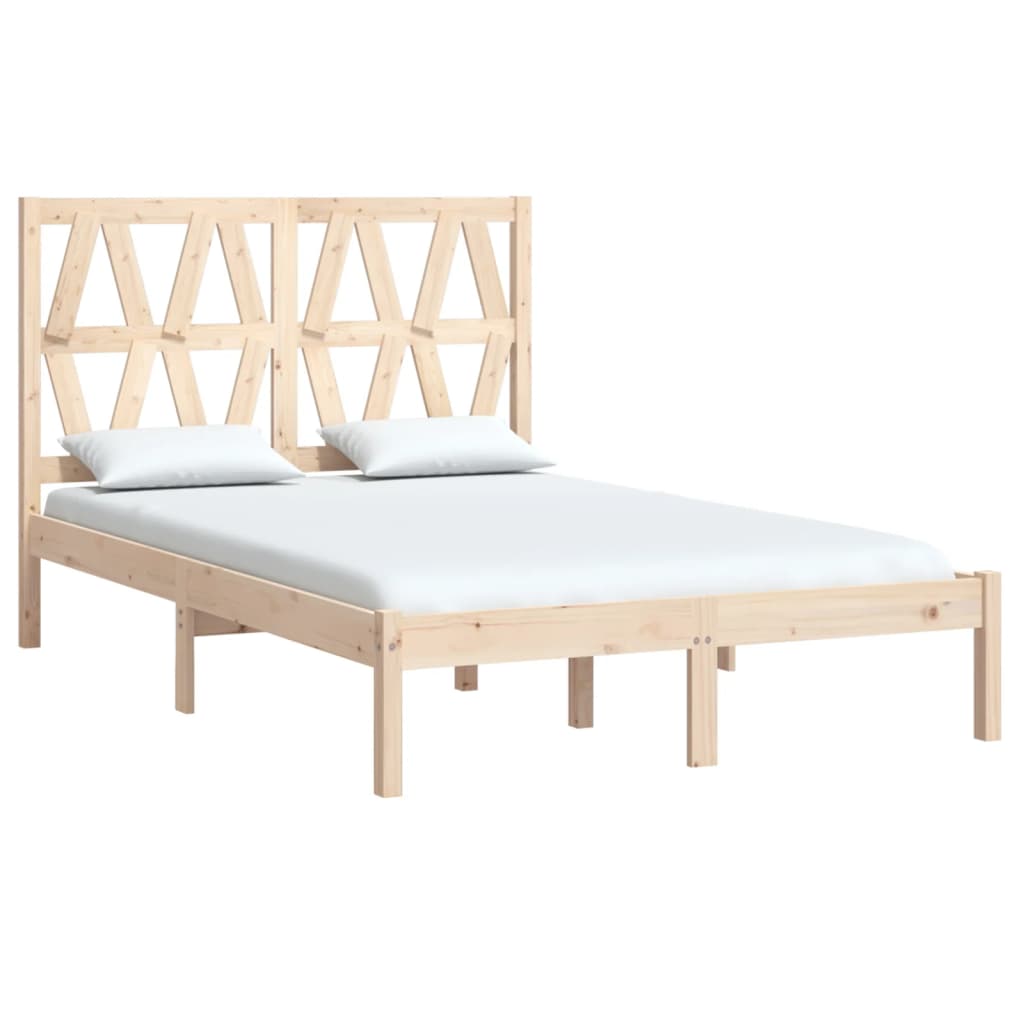 sengeramme 120x200 cm massivt fyrretræ