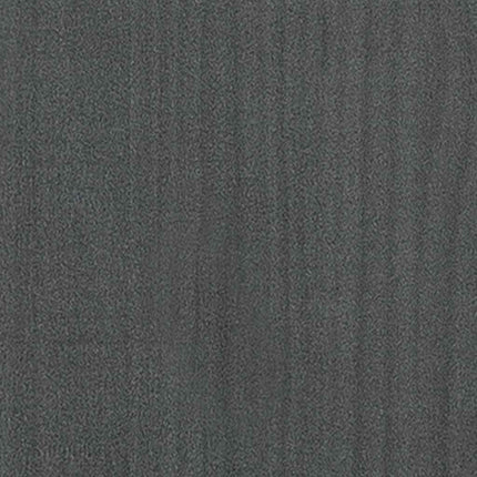 sengeramme 200x200 cm massivt fyrretræ grå