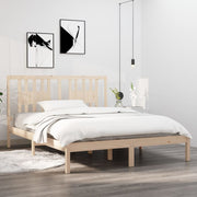 sengeramme 160x200 cm massivt fyrretræ