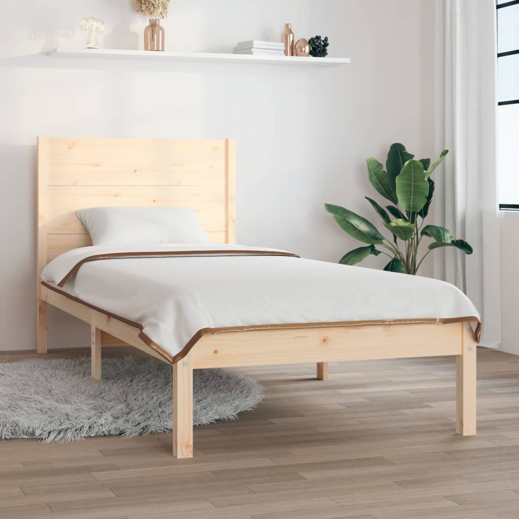 sengeramme 90x190 cm massivt træ