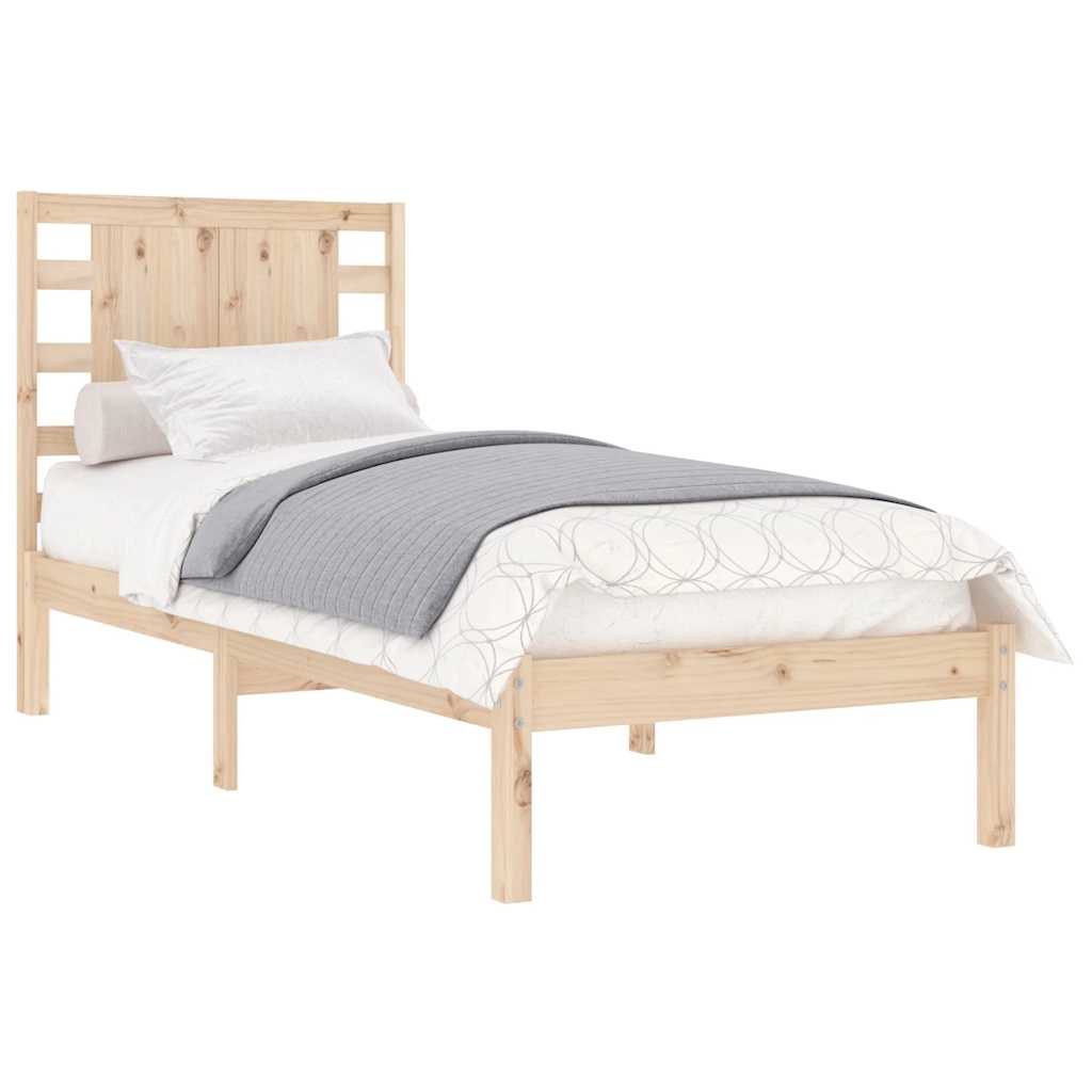 sengeramme 90x190 cm massivt træ