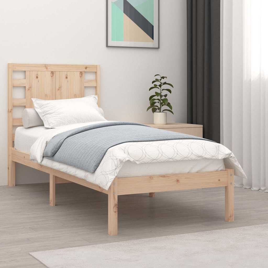 sengeramme 90x190 cm massivt træ