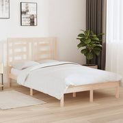 sengeramme uden madras 120x200 cm massivt fyrretræ