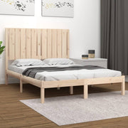 sengeramme uden madras 120x200 cm massivt fyrretræ