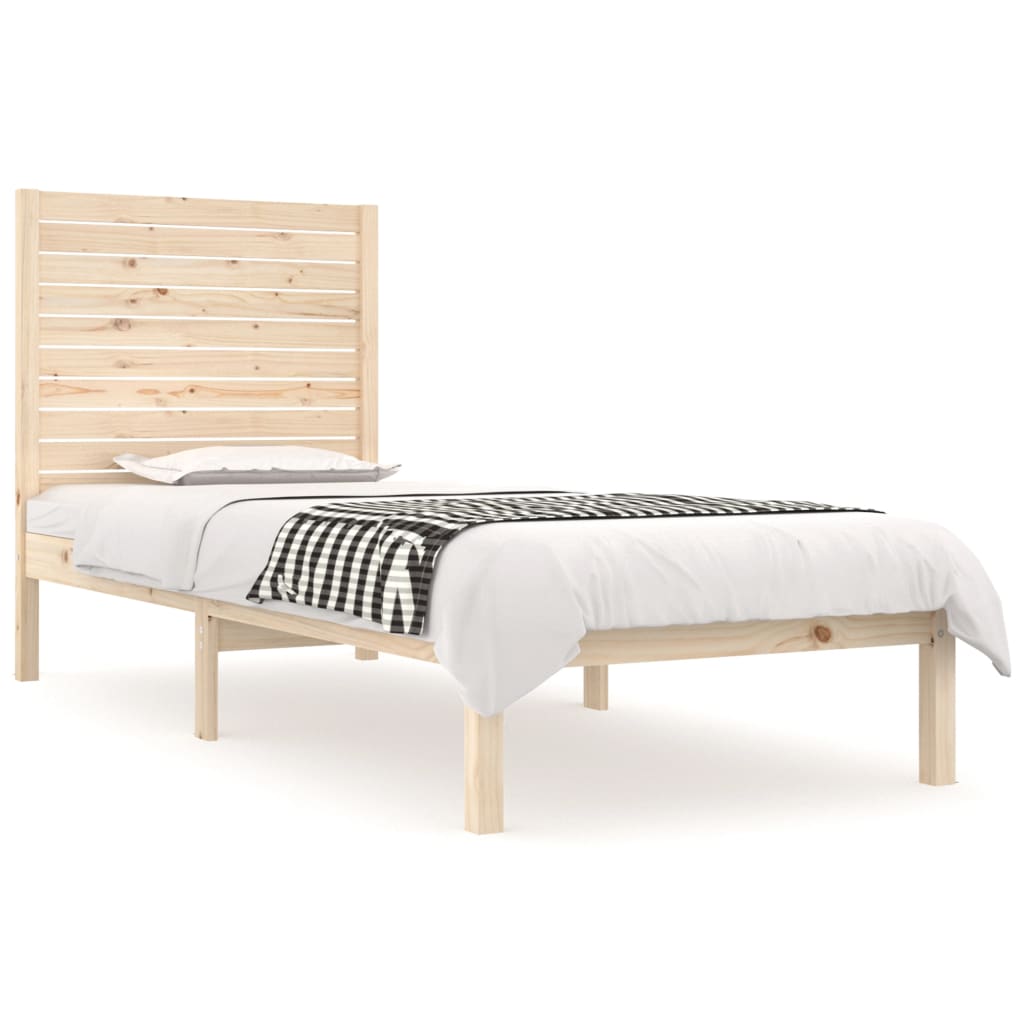 sengeramme 75x190 cm massivt træ
