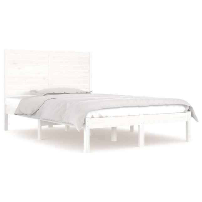 sengeramme 120x190 cm Small Double massivt træ hvid