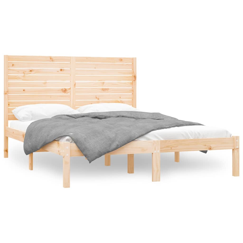 sengeramme 140x200 cm massivt træ