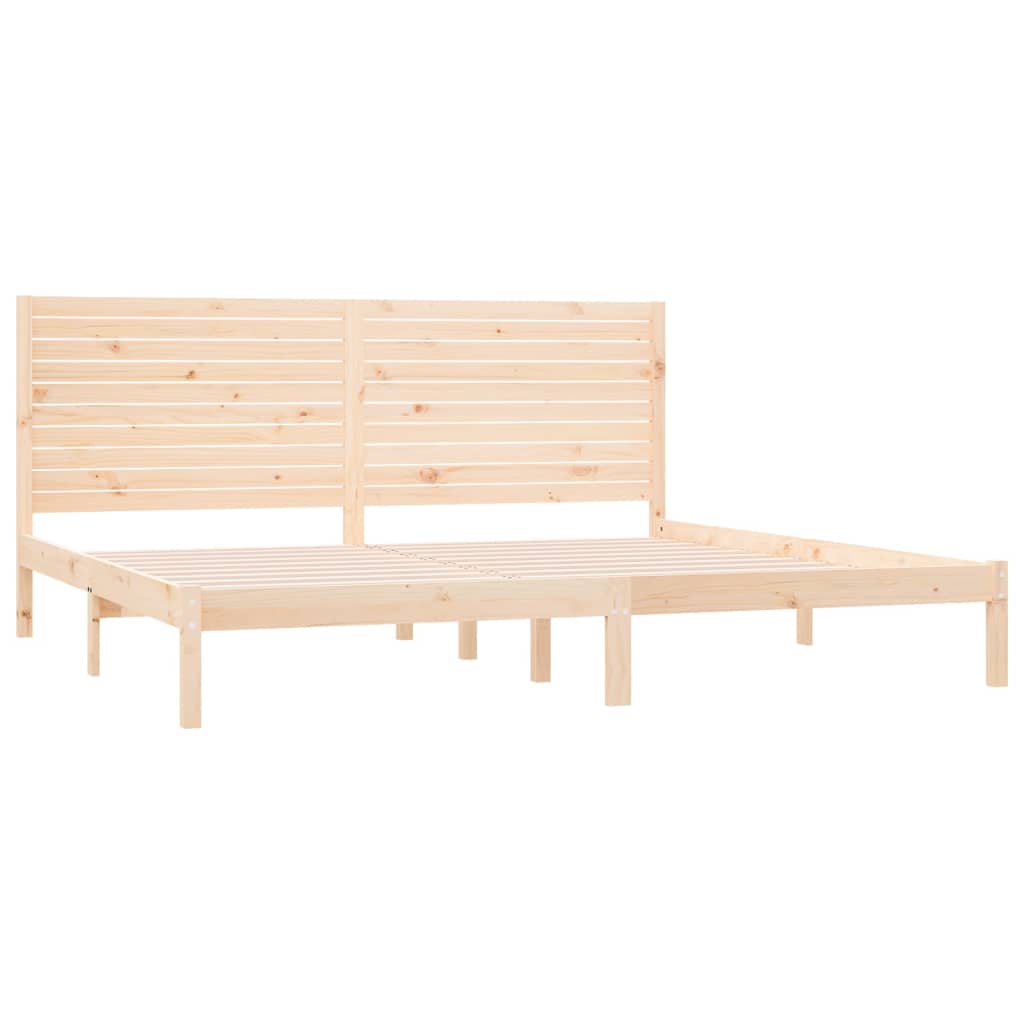 sengeramme 180x200 cm massivt fyrretræ