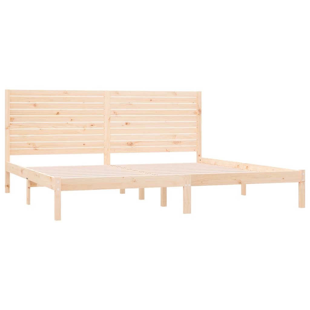 sengeramme 200x200 cm massivt træ